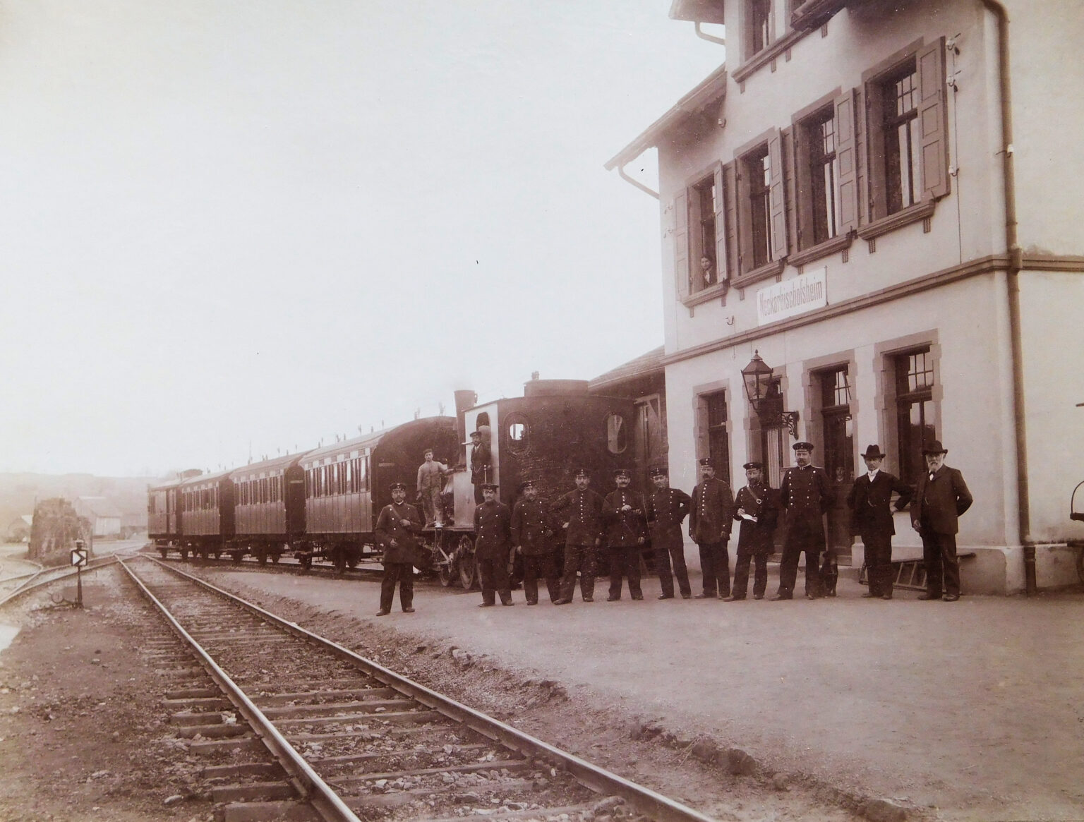 eröffnung 1902 bahnhof nbh